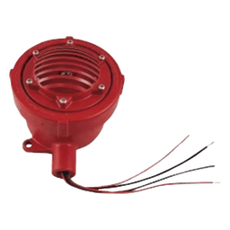 Bocina Vibratone a prueba de explosiones / 24 Vcd / 99 dBA a 10 pies (109 dBA a 1 m) / Roja / NEMA 4X / UL-CSA-cUL