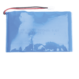 Batería de litio / 9.6V DC / 3000 mAh / Luz de emergencia