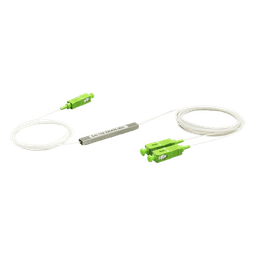 Divisor Óptico PLC / 1x2 / Conector SC/APC / Fibra G.657A / Rango 1260-1650 nm / -40 a 85°C