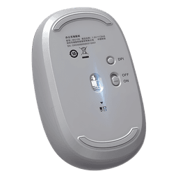 Mouse Inalámbrico / 2.4 GHz / 2400 DPI / Alcance 10 m (32.8 ft) / 3 Botones Silenciosos / Ergonómico