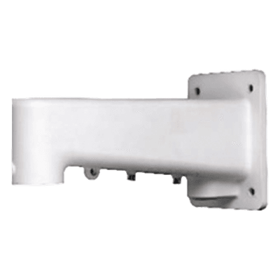 Montaje de Pared para Domo PTZ / Aluminio RAL 9003 / Rosca 1-1/2" y 3/4" NPT / Int./Ext. / Series 35 y 60