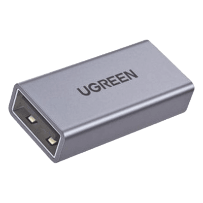 Adaptador USB-A Hembra a USB-A Hembra / USB 3.0 / Velocidades de Transferencia de Datos de Hasta 5 Gbps / Carcasa de Aluminio / Compacto y Portátil / Plug & Play / Compatible con Versiones Anteriores de USB