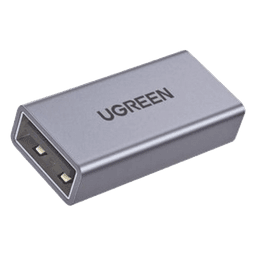Adaptador USB-A Hembra a USB-A Hembra / USB 3.0 / Velocidades de Transferencia de Datos de Hasta 5 Gbps / Carcasa de Aluminio / Compacto y Portátil / Plug & Play / Compatible con Versiones Anteriores de USB