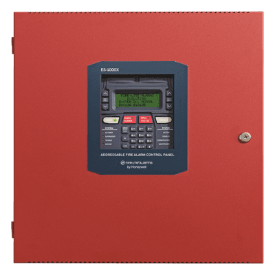 Panel de control de incendio direccionable sin comunicador preinstalado, 318 puntos por lazo SLC, expandible a 954 puntos