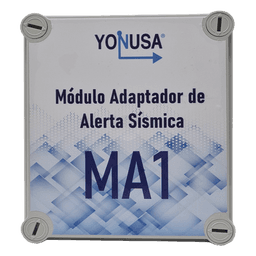 Módulo Adaptador para Alerta Sísmica / Fuente 13.5VDC 2A / Respaldo 7 Días / Entrada AC 127/220V / Conector 3.5 mm