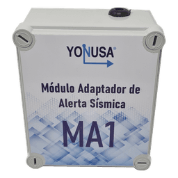 Módulo Adaptador para Alerta Sísmica / Fuente 13.5VDC 2A / Respaldo 7 Días / Entrada AC 127/220V / Conector 3.5 mm