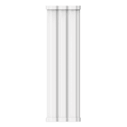 Antena Sectorial AirMetro / 120° 16 dBi / 5 GHz (5150-5850 MHz) / MIMO 2x2 Slant 45° / Enlaces Multipunto / Alcance 5 km (3.1 mi) / IP55 -40°C a +80°C / Conectores SMA Hembra Inverso