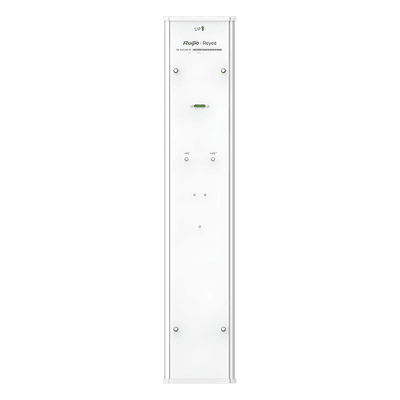 Antena Sectorial de 90° AirMetro con 20 dBi en Banda 5Ghz (5150-5850 Mhz) Slant 45° Compatibilidad Multi-Marca para enlaces Multipunto, Conectores SMA Hembra Inverso.
