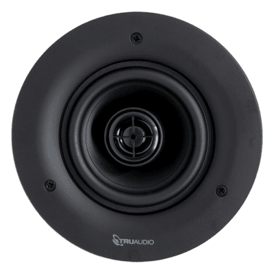 Altavoz de techo de 2 vías / Woofer 4in / Tweeter 0.5in / 5-50W / 8 Ohms / Respuesta 85Hz-18kHz