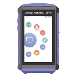 Mini OTDR Touch / Fibra Óptica Viva 1625nm / OPM / VFL 5mW / Mapeo RJ45 / Recargable / 100 km (328084 pies)