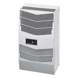 Aire Acondicionado para Gabinetes de Telecomunicaciones / 6000 BTU / 115 Vca / NEMA 4 y 3R / Rango 10-55°C / Acero / 1.83 m (6 ft) de altura