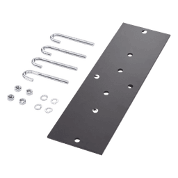 Kit de Conexión a Rack, Para Escalerillas de 12 y 6 in de Ancho, de Acero, Color Negro