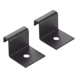 Kit de Soporte Vertical a Pared, Para Charola Tipo Escalerilla, de Acero, Color Negro