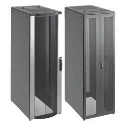 Gabinete de Telecomunicaciones de 42 UR ProLine FloTek, 600 mm de Ancho, 1000 mm de Profundidad, Color Negro