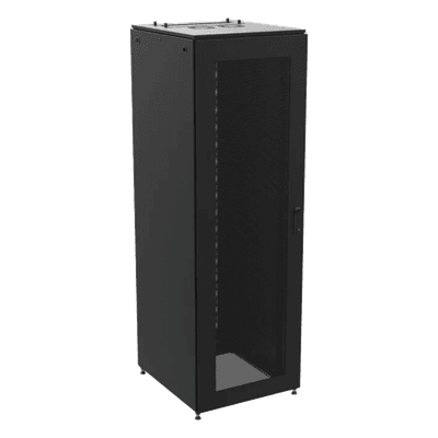Gabinete de Telecomunicaciones ProLine S1, 800 mm de Ancho, 900 mm de Profundidad, 45 UR, Color Negro
