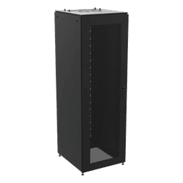 Gabinete de Telecomunicaciones ProLine S1, 800 mm de Ancho, 900 mm de Profundidad, 45 UR, Color Negro