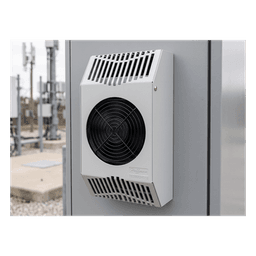 Refrigerador Termoeléctrico / 24V DC / 52W (178 BTU/h) / Interiores y exteriores / Efecto Peltier / Enfriamiento y Calentamiento / Acero Gris RAL 7035 / Montaje Vertical-Horizontal / -40°C a 55°C (-40°F a 131°F)