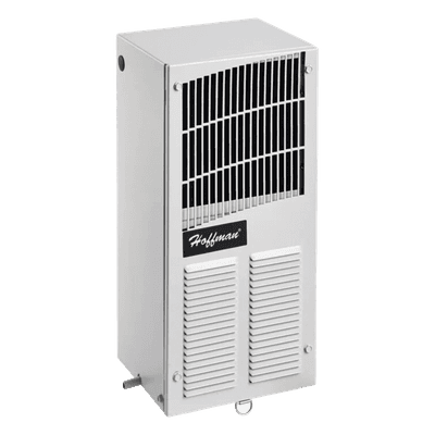 Aire Acondicionado Compacto Para Exterior, Uso en Gabinetes de Telecomunicaciones de Grado Industrial, Frío T15, 800 BTU, 115 Vca, de Acero, Color Gris