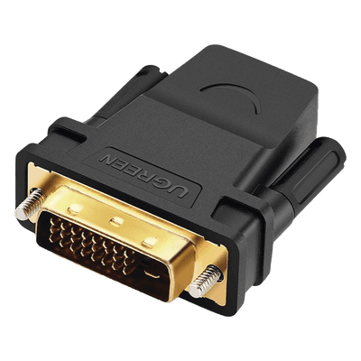 Adaptador DVI Macho a HDMI Hembra / 1080p@60Hz / Conectores Chapados en Oro / 3.28 pies