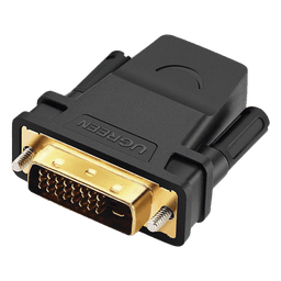 Adaptador DVI Macho a HDMI Hembra / 1080p@60Hz / Conectores Chapados en Oro / 3.28 pies
