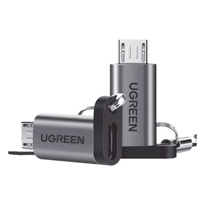 Adaptador USB-C 3.1 a Micro USB | Carga Rápida | FPC/QC2.0 | Sincronización de Datos | Velocidad de Transferencia de hasta 480Mbps | Incluye Cordón | Caja de Aluminio | Múltiples Protecciones | Amplia Compatibilidad.