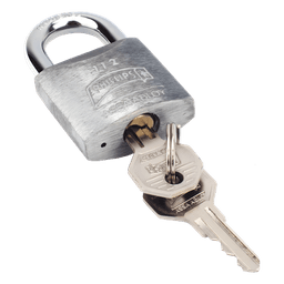 Candado Metálico de Gancho Corto / Llave PH-32 para 4 pernos de combinación / Cuenta con barreno para salida de agua.