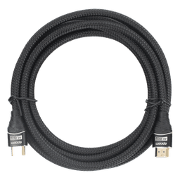 Cable HDMI de 3 Metros (9.84 Pies) | Alta Definición | Longitud | Versión 2.0 | Alta Velocidad 18Gbps | 4K@60Hz | Conectores Chapados en Oro | Tipo Redondo