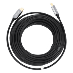 Cable HDMI de Fibra Óptica de 15 Metros (49.21 Pies) | Alta Definición | Versión 2.1 | Alta Velocidad 18Gbps | 8K@60Hz | HDCP 2.2 | Resistente a EMI y RFI