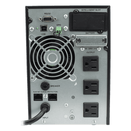 UPS 1000VA/900W  Online Doble Conversión /Pantalla LCD / 3 tomas 5-15R / Regulación de Voltaje / Protección RJ45