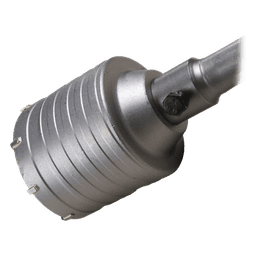 Broca Pasamuros SDS, Sacabocado para Concreto de 65mm con Extensión de 220mm 