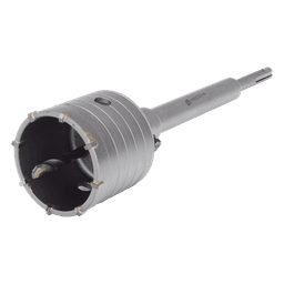 Broca Pasamuros SDS, Sacabocado para Concreto de 65mm con Extensión de 220mm 