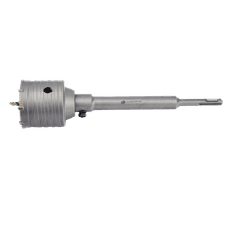 Broca Pasamuros SDS, Sacabocado para Concreto de 65mm con Extensión de 220mm 