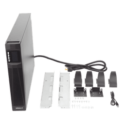 UPS de 3000VA/2700W / Topología On-Line Doble Conversión con Baterías Internas / Entrada y Salida de 120 Vca  / Pantalla LCD Configurable / Formato Rack o Torre / 8 Salidas