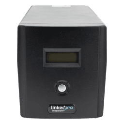 UPS 1200VA/720W Pantalla LCD / Línea Interactiva 120Vca / 6 tomas 5-15R (4 Respaldadas) / Regulación de Voltaje / Protección RJ45