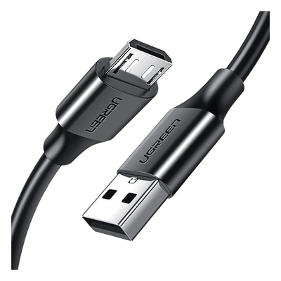Cable USB-A a Micro USB | 2 Metros (6.56 Pies) | Tecnología de Carga Rápida Qualcomm / QC 3.0/2.0 | Recarga hasta 18W | Transmisión de Datos hasta 480Mbps | Tecnología de Carga Segura | Hasta 5,000 Flexiones | ABS y PVC de Alta Duración