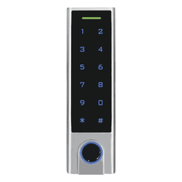 Kit de Cerradura Inteligente Inalámbrica / Teclado Metálico IP65 / 900 Usuarios Tarjeta/PIN / 100 Huellas / Alcance 30 m (98.4 ft) / 433 MHz
