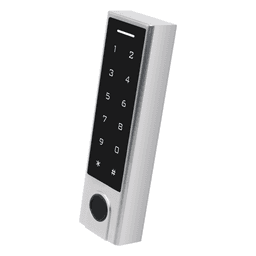 Kit de Cerradura Inteligente Inalámbrica / Teclado Metálico IP65 / 900 Usuarios Tarjeta/PIN / 100 Huellas / Alcance 30 m (98.4 ft) / 433 MHz
