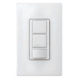 Sensor de Ocupación/Vacancia PIR / Doble Circuito Luz y Ventilador / 120-277 V / Cobertura 81 m² (871.9 ft²) / XCT / Title 24