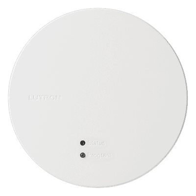 Procesador hub RadioRA 3 / adaptador de empotrar + caja de conexiones / PoE 802.3af-at-bt / app Lutron y Lutron Designer