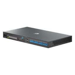 Gateway Óptico Empresarial / 4 Puertos GE / 1 Puerto XGPON / 8 Puertos PoF / 16 Puertos GPON / Wi-Fi Roaming / VPN / Firewall