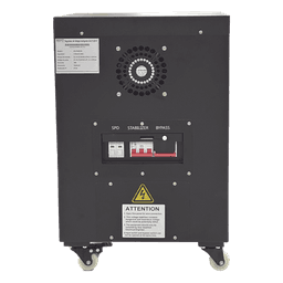 Regulador de Voltaje Industrial Bifásico Ferrorresonante 7.5 kVA/7.5 kW 220 V / Entrada 176-264 V Vca / Salida 215.6-224.4 Vca