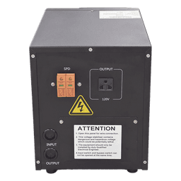 Regulador de Voltaje Industrial Monofásico Ferroresonante 3 kVA/3 kW 120 V / Entrada 96-144 Vca / Salida 117.6- 122.4 Vca