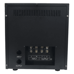 Regulador de Voltaje Industrial Monofásico Ferrorresonante 5 kVA/5 kW 120 V / Entrada 96-144 Vca / Salida 117.6- 122.4 Vca