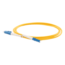 Jumper de Fibra Óptica Monomodo LC/UPC-LC/UPC Simplex de 1 Metro (3.28 Pies), 3mm