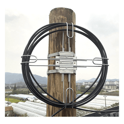 Raqueta para Almacenamiento de Cable para Poste de 300 a 600 mm