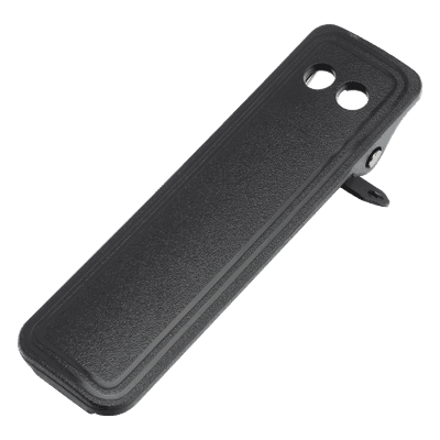 Clip de Sujeción / Compatible con Radios TX790V y TX790U / Plástico Resistente / Incluye Tornillos