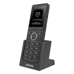 Teléfono IP Wi-Fi portátil y elegante diseñado para aplicaciones de comunicación móvil. 