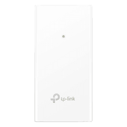 Inyector PoE Pasivo de 48V (18 Watts) / 2 puerto 10/100/1000 Mbps / Plug and Play / Montaje en Pared