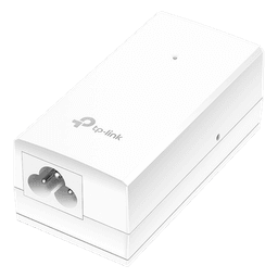 Inyector PoE Pasivo de 48V (18 Watts) / 2 puerto 10/100/1000 Mbps / Plug and Play / Montaje en Pared