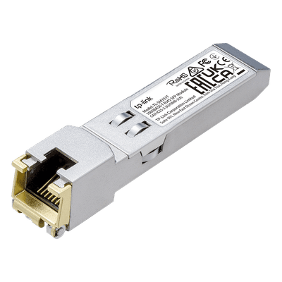 Transceptor mini-GBIC SFP RJ45 / Admite 1000BASE-T / Hasta 100 metros / Conector RJ45 (1G)